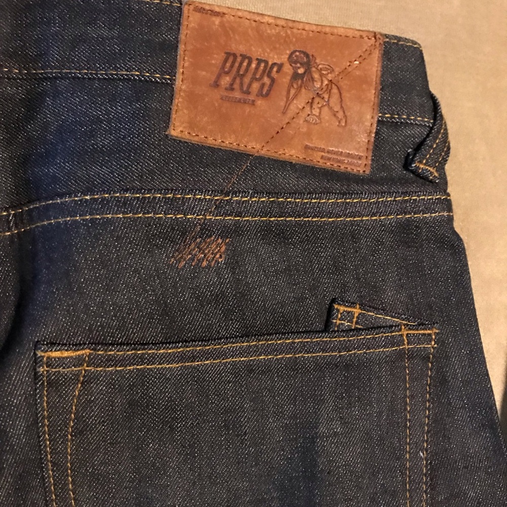 Worn Ince PRPS Selvedge denim